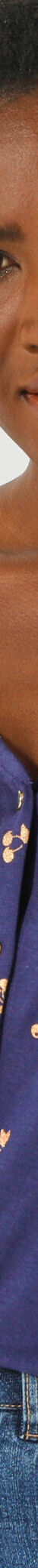 T-shirt col V boutonné imprimé cerises dorées (marine / doré) T-shirt col V boutonné imprimé cerises dorées (marine / doré)